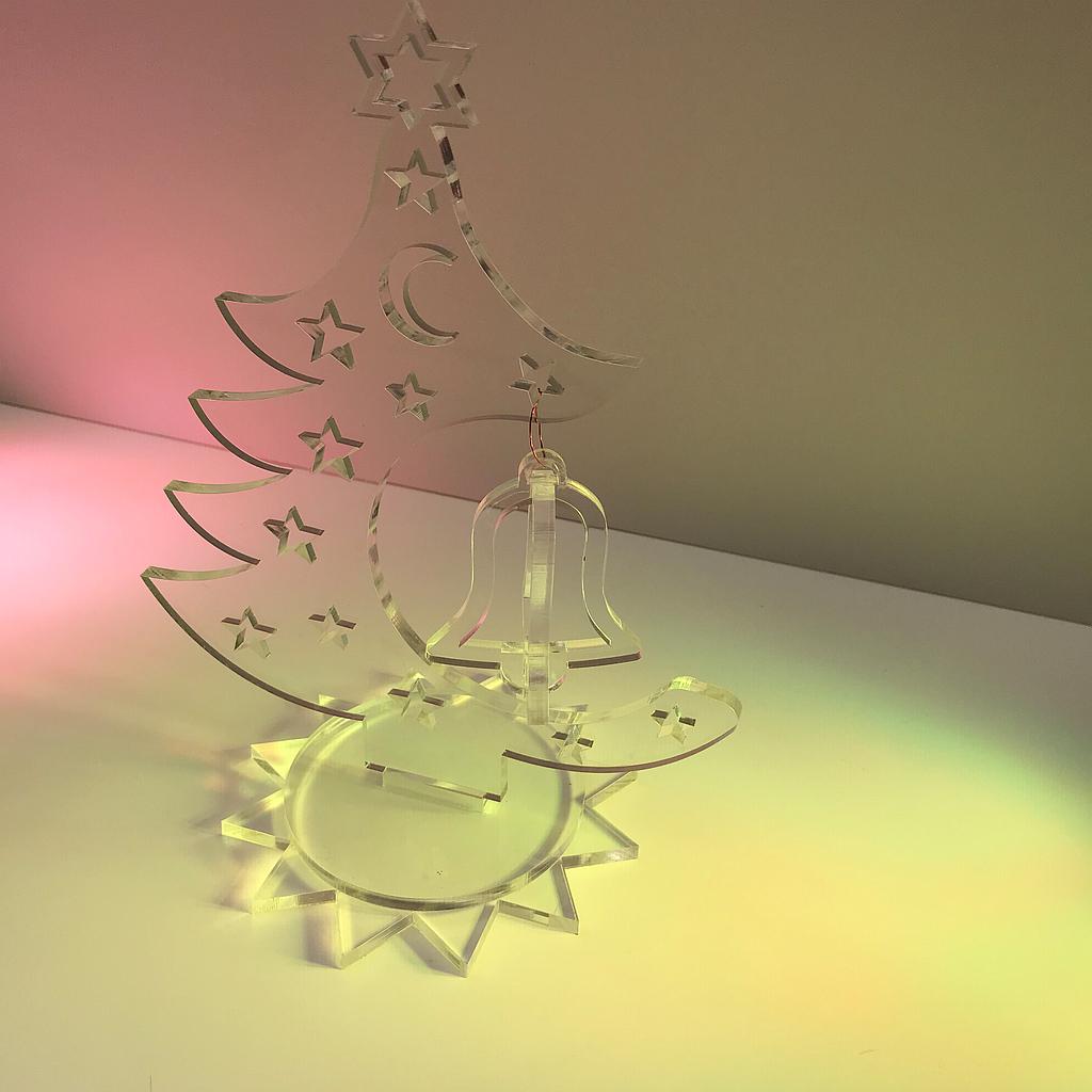 Árbol sobremesa metacrilato (Modelo 3)