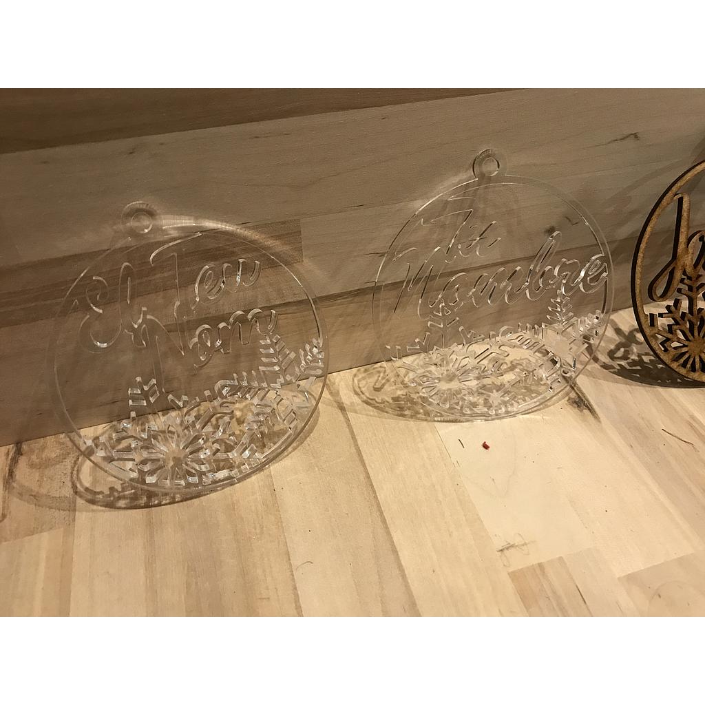 Neules de metacrilato Personalizables