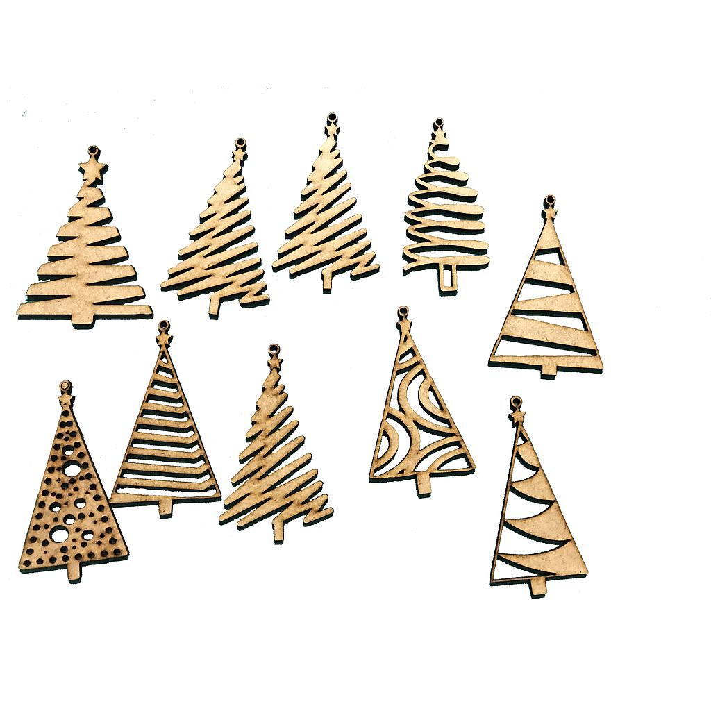 Árboles de madera para colgar