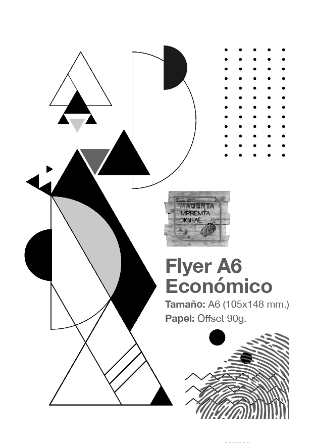 Flyer A6 Económico