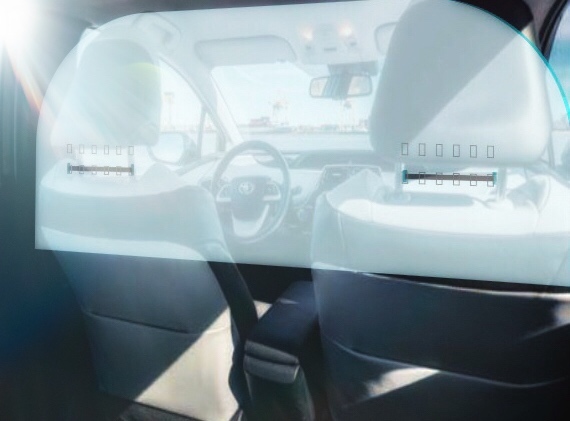 Mampara Taxi/Autos Estandard