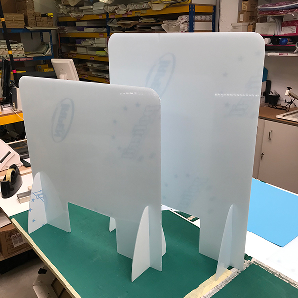 Mampara 3mm anticontagio