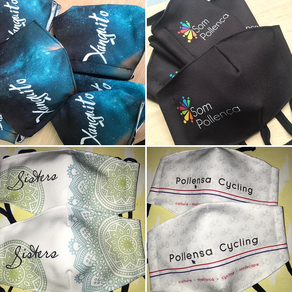 Mascarilla Personalizada Sublimación