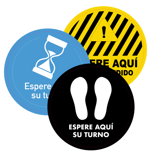 Vinilos redondos 40x40 cm (Monomérico)