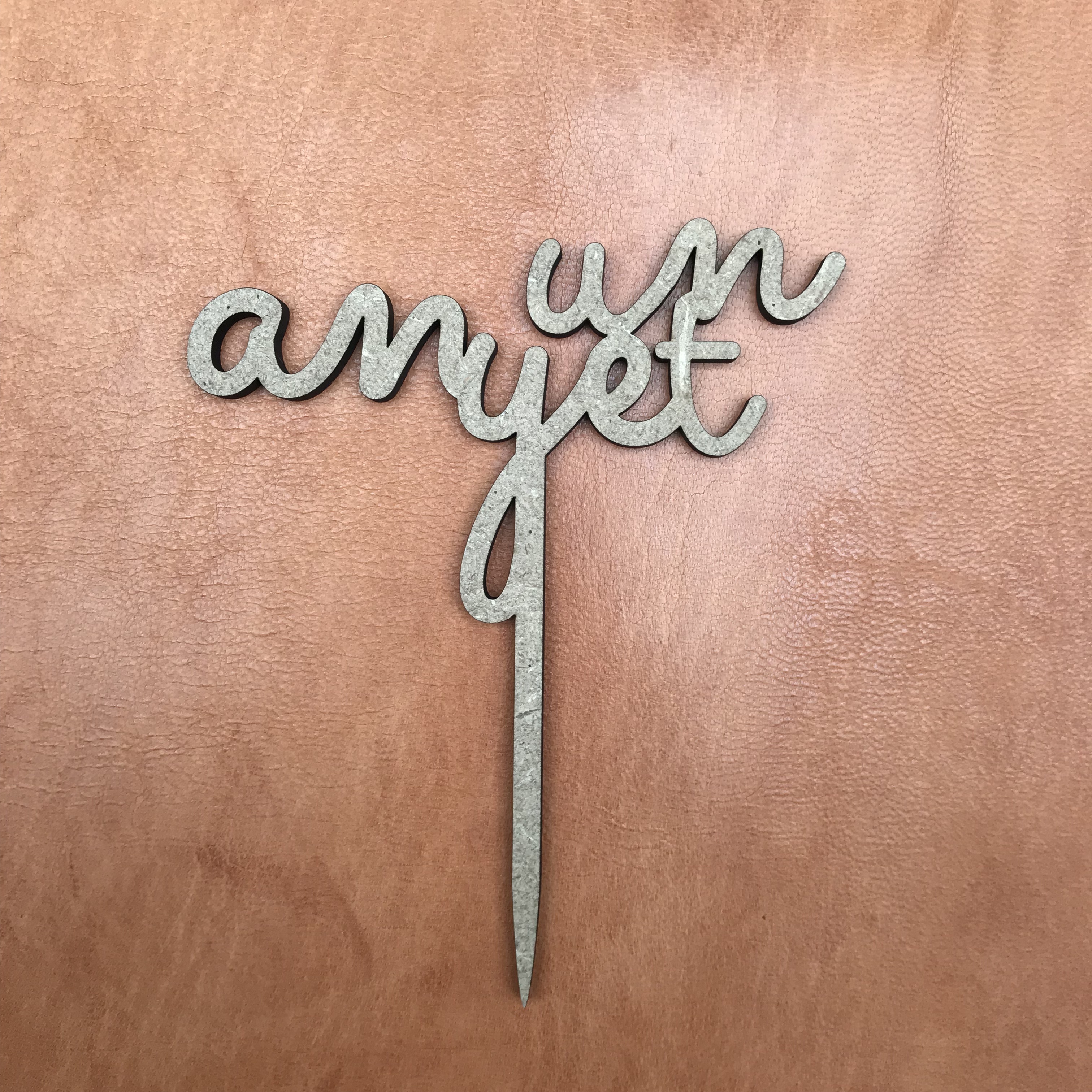 Topper para tartas de DM