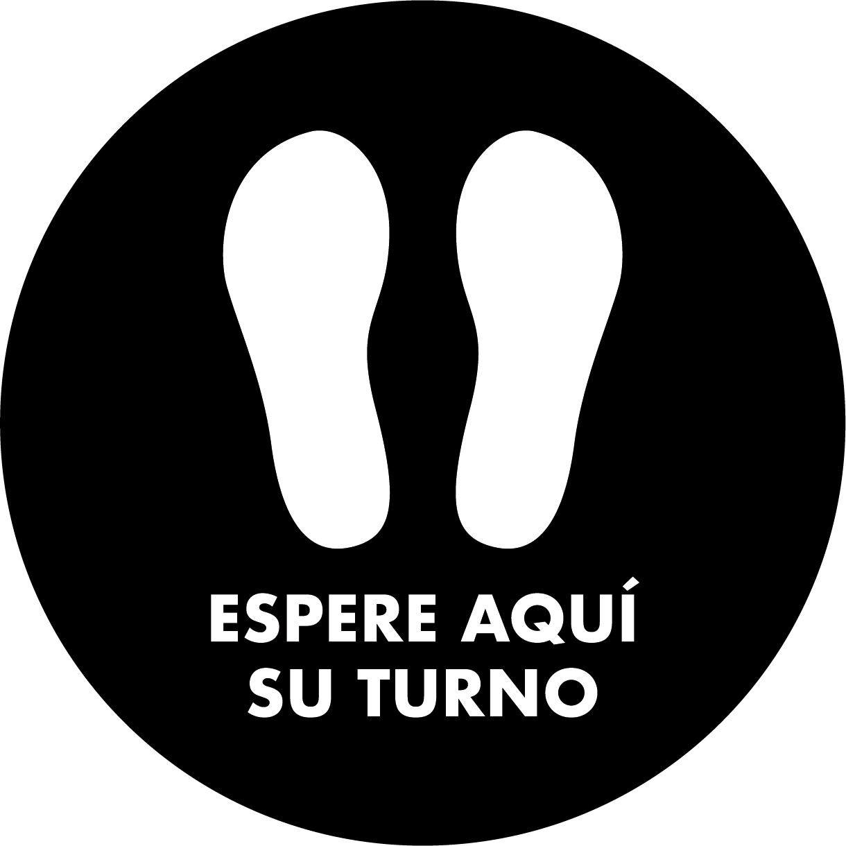 Vinilos redondos 40x40 cm (Especial suelos)