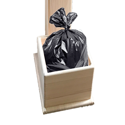 Soporte desinfectante madera