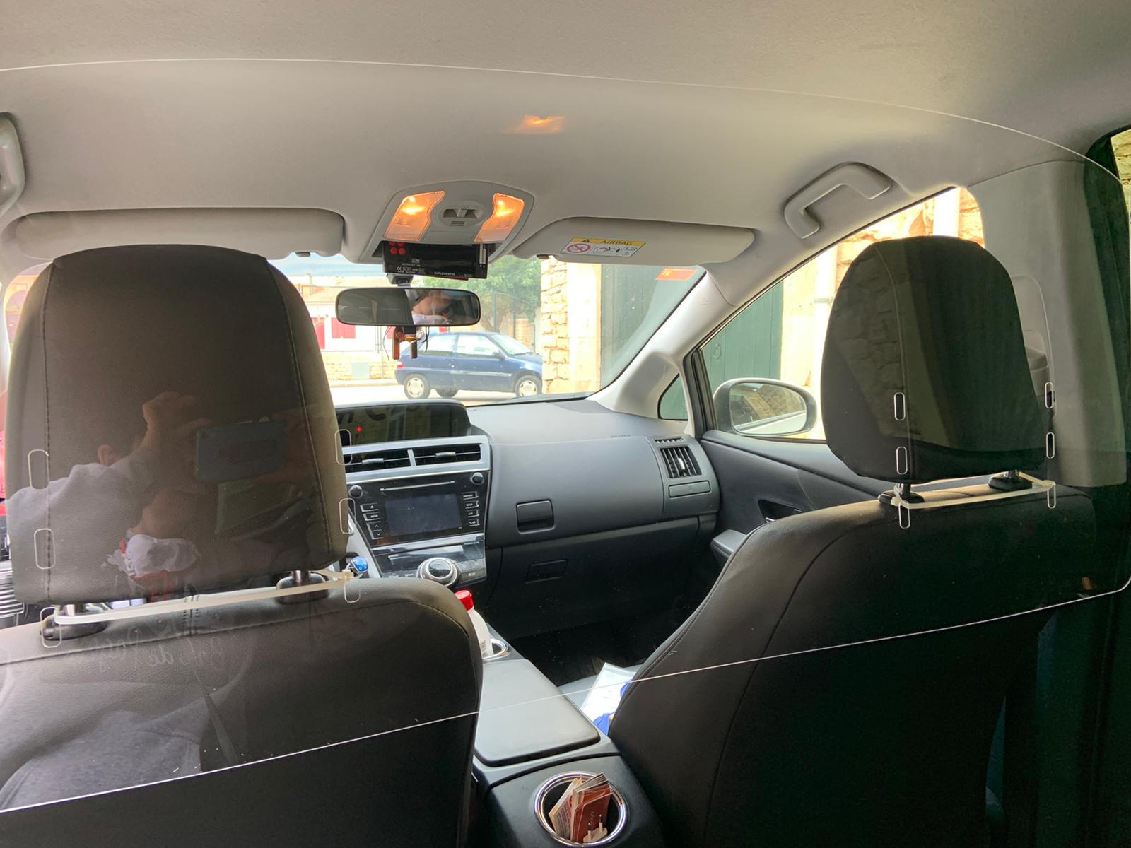 Mampara Taxi/Autos Estandard